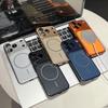 Магнитный матовый чехол Apple 17 Promax для iPhone 16 Ультратонкий ПК защитный чехол