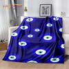 Мягкое плюшевое одеяло Nazar Evil Eye Tree of Life, фланелевое одеяло, одеяло для гостиной, спальни, кровати, дивана, чехол для пикника, детское одеяло