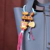 Golden Sandalwood Cute Star Gourd Car Pendant for Peace