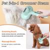 Steam Spray Dog Grooming Brush Unique Steam Brush For Dogs Luxury Grooming Brush Dog Steam Brush C