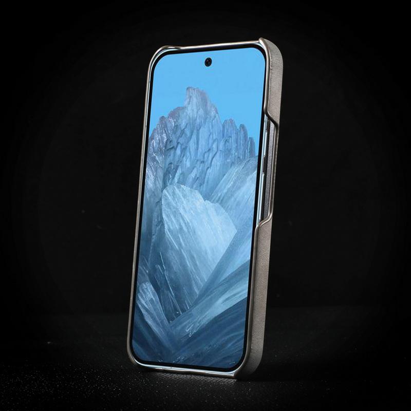 Роскошный кожаный однотонный магнитный чехол для Google Pixel 9 Pro XL Pixel 8A матовый противоударный защитный объектив для жесткого чехла для ПК MagSafe