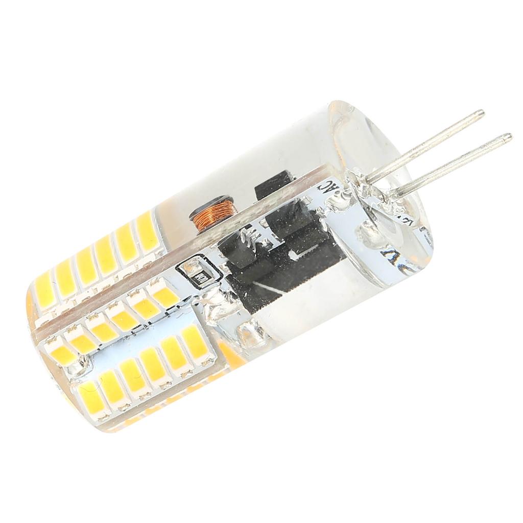 Лампа G4 48LED лампочка 3W 300LM Bi Pin Light NonDimmable для люстр AC DC 12V(Теплый белый
