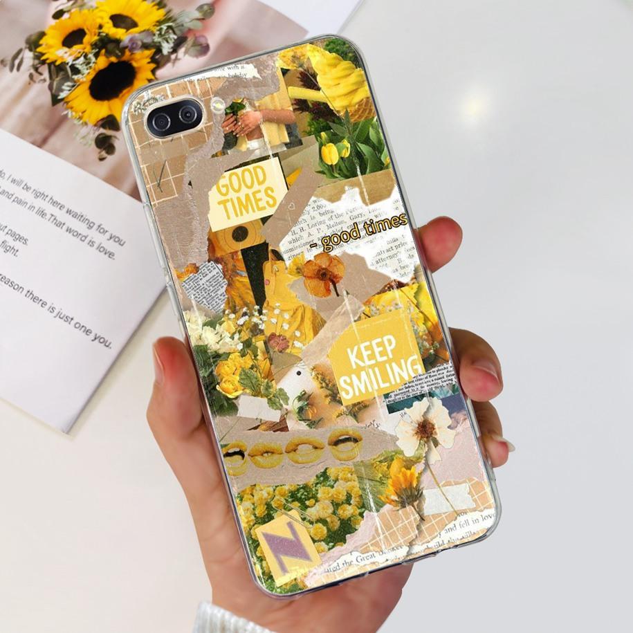 For Asus Zenfone 4 Max ZC520KL Case X00HD Shockproof Cover Popular Flower Clear Silicone Phone Case For Asus ZC554KL X00ID Funda