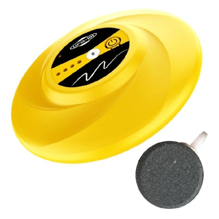 Small Air System Pump For Fishing Including Disc Design And Safe Motor Magnetic Charging