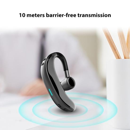 1 шт. f600 беспроводная Bluetooth-совместимая гарнитура с заушным креплением Hands-free для спорта и бизнеса