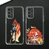 G-Genshin M-Mavika Чехол для телефона Samsung Galaxy A71,A70,A52,A51,A40,A30 Прозрачная крышка