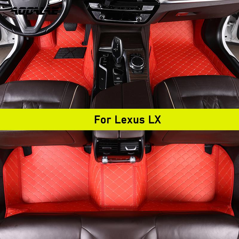 Автомобильные коврики для пола для Lexus LX LX450 LX460 LX470 LX570 Автомобильные ковры Аксессуары для ног Coche