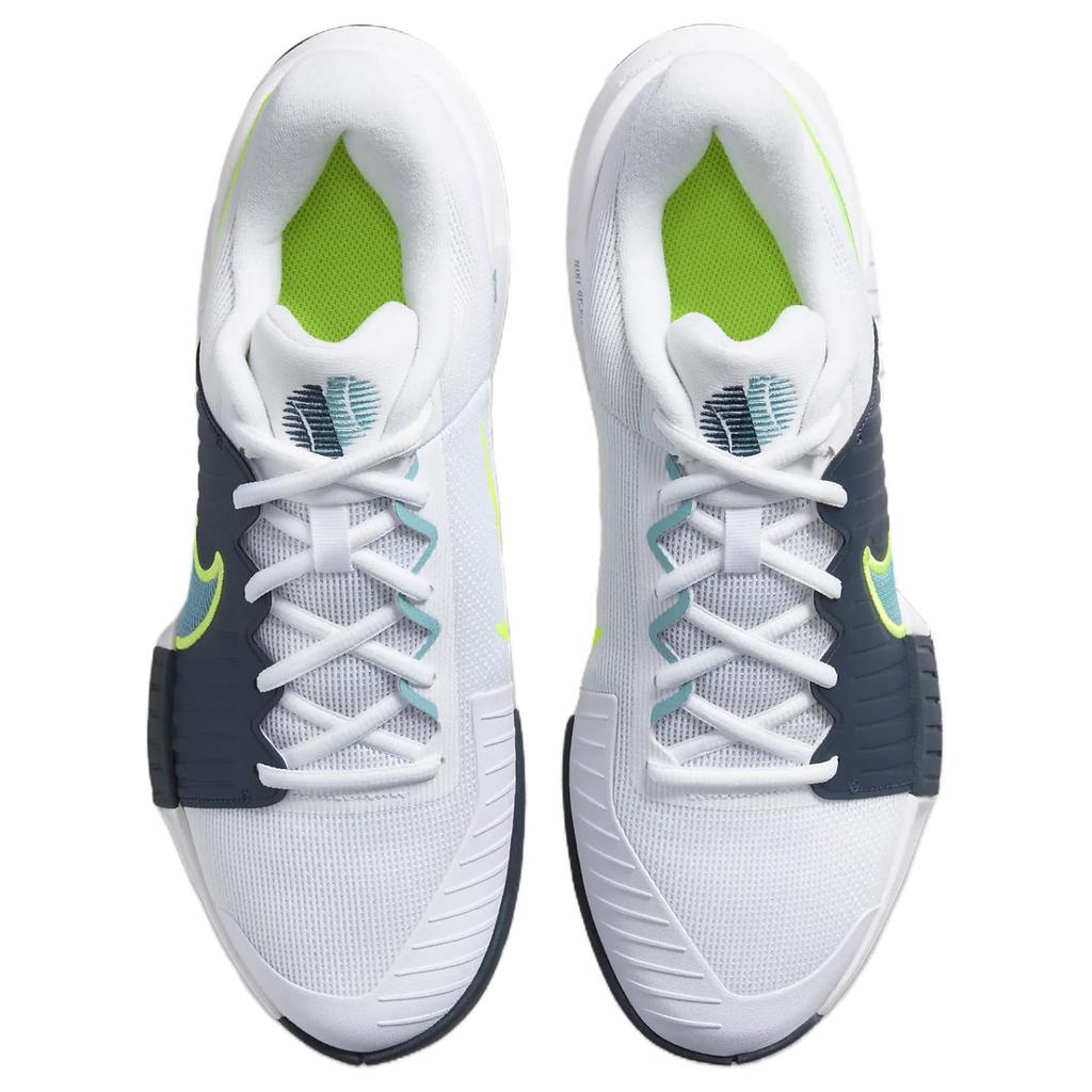 Nike Кроссовки Zoom GP Challenge Pro White Armory Navy Volt мужские джинсово-бирюзовые FB3145-103