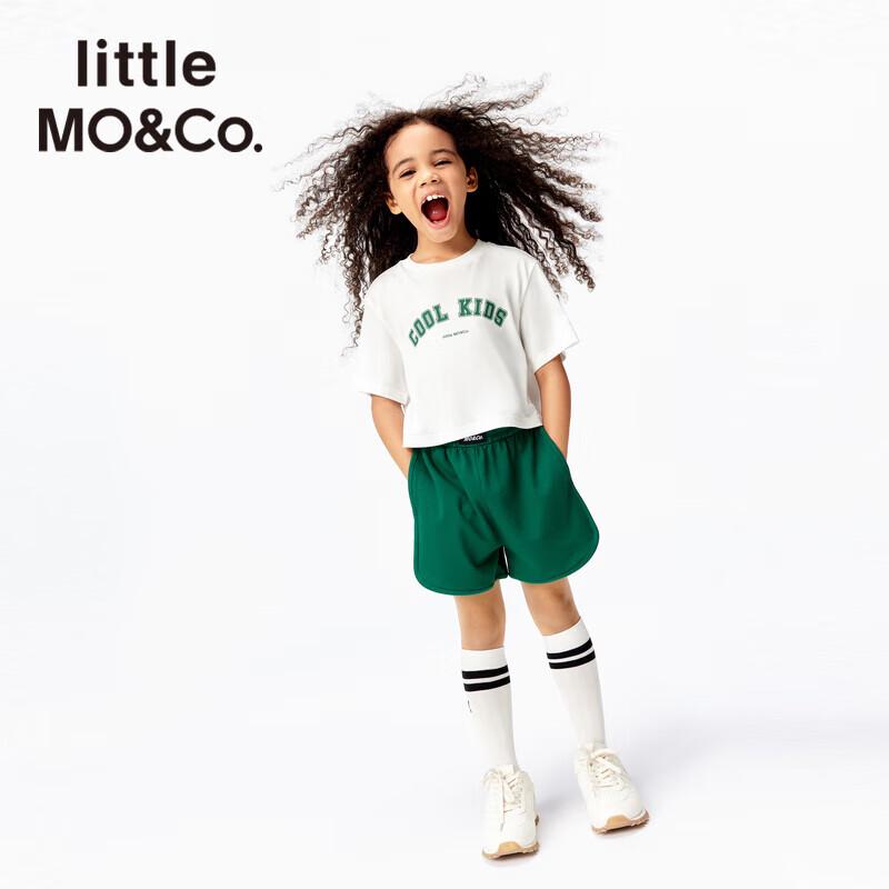 Little MO&Co. Летний комплект: футболка и шорты для девочек