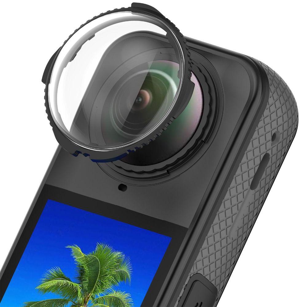 Removable Lens Guard Protective Lens Cap for Insta360 X4 Air Panoramic Camera Accessories
