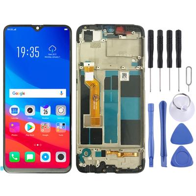 TFT LCD экран для OPPO A7X / F9 / F9 Pro / Realme 2 Pro дигитайзер полная сборка с рамкой (черный)