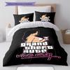GTA Glory Bedding Quilt Set Quilt Cover Pillowcase Home Decoration Birthday Gift (1 * duvet cover + 2 * pillowcase, without core)