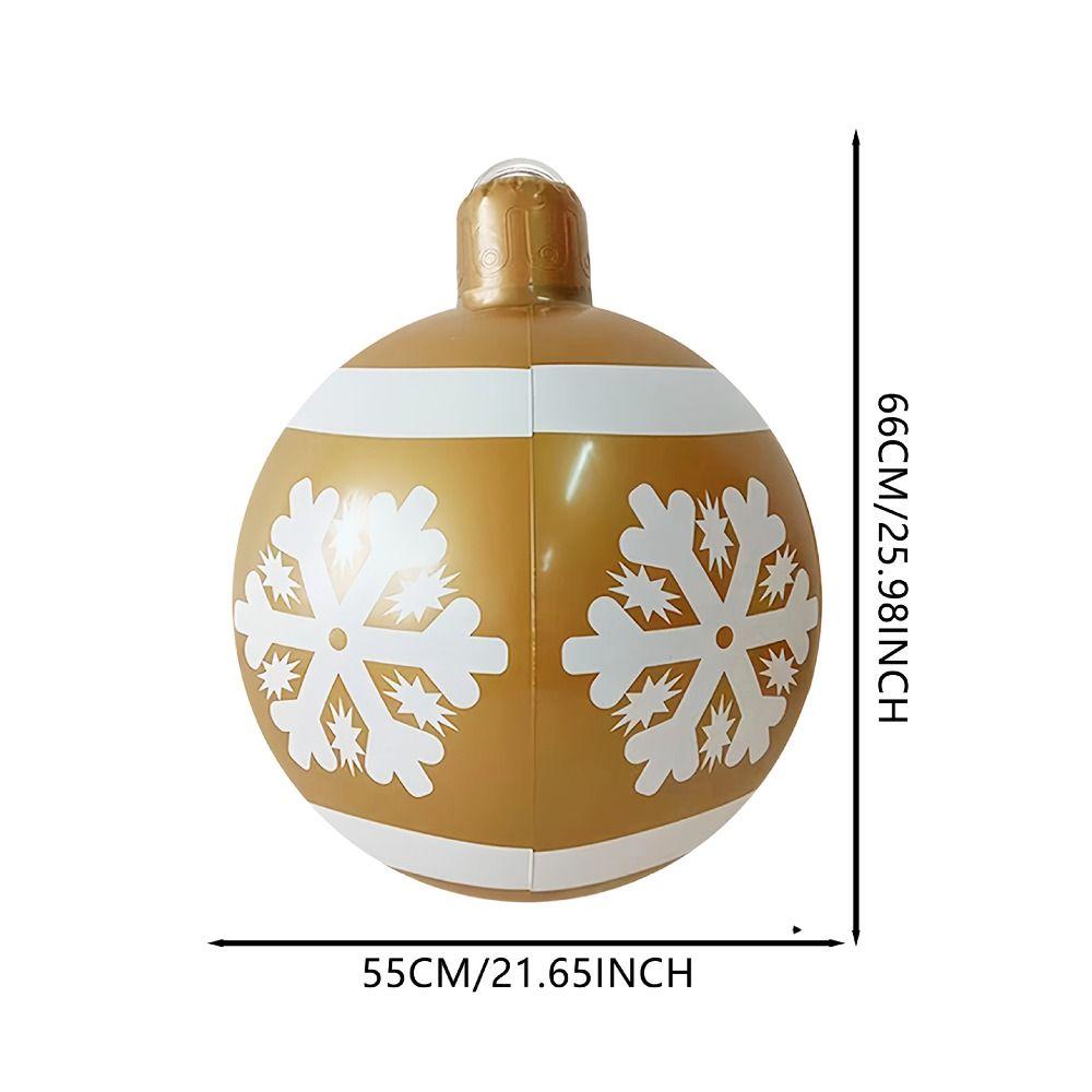 DIY Inflatable Ball PVC XMAS Balloon Gift Courtyard Balloon Christmas
