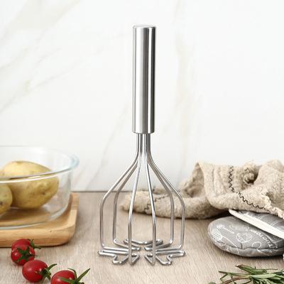 Кухонная картофеледавилка Инструмент Нержавеющая сталь Картофельная давилка Ручная Фрукты Овощи