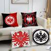 E-Eintracht-F-Frankfurt Наволочка Квадратная Подушка Спальня Диван Досуг Комфорт Подушка Автомобиль Гостиная Домашнее Украшение 40X40