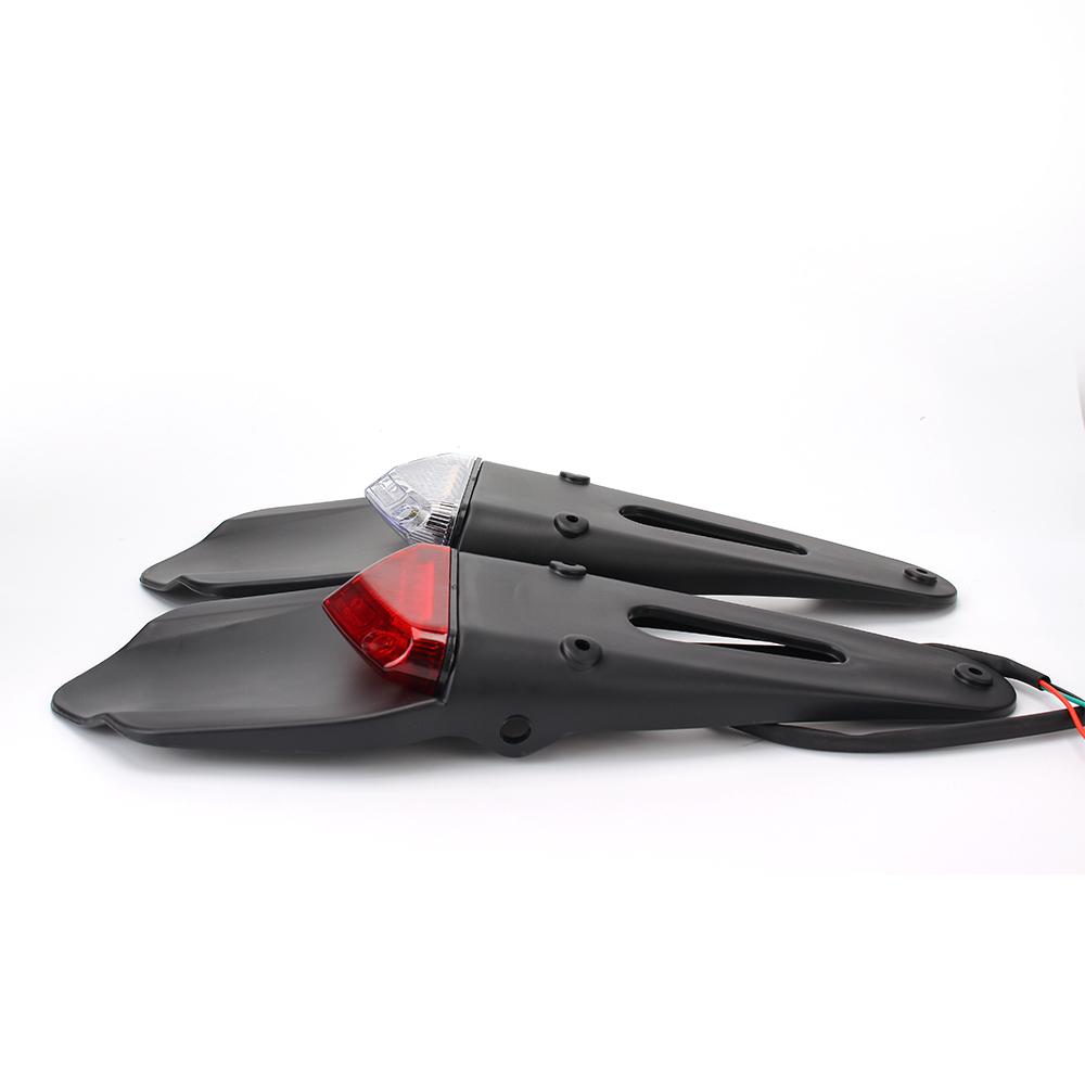 Светодиодный задний фонарь для мотоцикла, аксессуары для мотоциклов, 12 В, заднее крыло, стоп-сигнал, задний фонарь