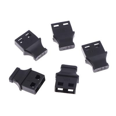 5/10 шт. Заглушка для порта USB типа A с ручкой, пылезащитная крышка для разъема ноутбука, заглушка для неиспользуемого интерфейса, пылезащитная заглушка