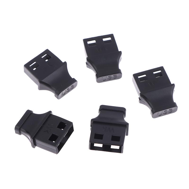 5/10 шт. Заглушка для порта USB типа A с ручкой, пылезащитная крышка для разъема ноутбука, заглушка для неиспользуемого интерфейса, пылезащитная заглушка