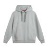 Li Ning Sports Lifestyle Series Loose Fit Hooded Embroidered Couple Sweatshirt Unisex Sweatshirt AWDVB33-5