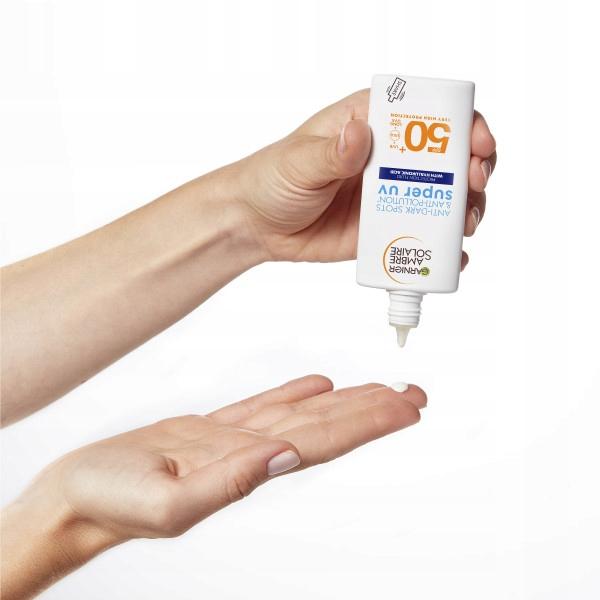Garnier Ambre Solaire Super Uv Protective Fluid For The Face Spf 50+ 40