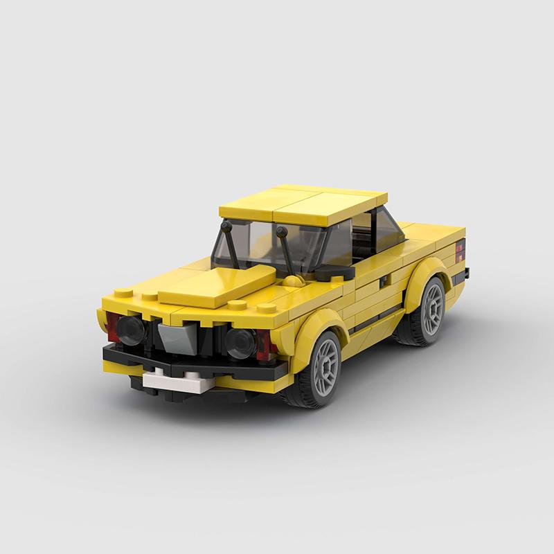 320i MOC Автомобиль Супер Гонка Скорость Отличный Автомобиль Ралли Спорт Модель Строительный Блок Гоночный Кирпич Игрушка Рождественский Подарок Город Технический