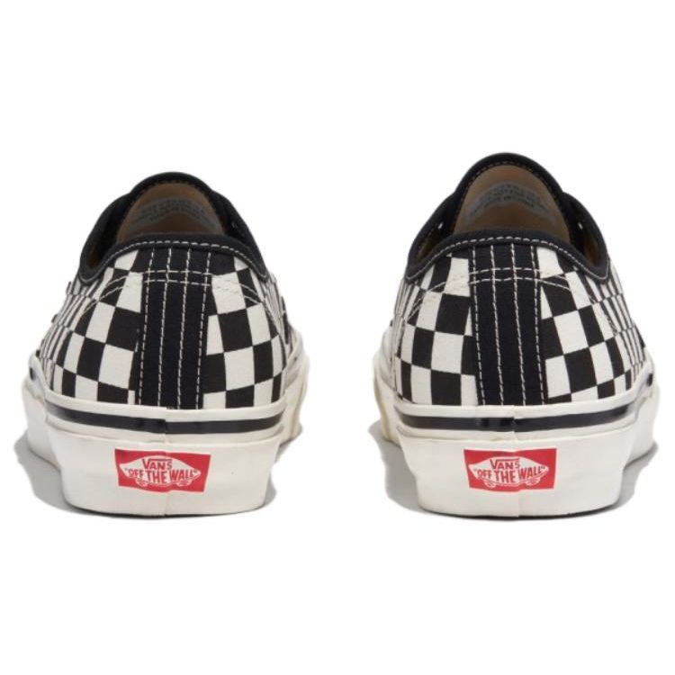 Vans Аутентичные Классические Универсальные Прочные Низкие парусиновые кеды Унисекс кроссовки Черные Белые VN000CT7KIG1