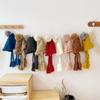 Soft Warm Hand Knitted Cap Autumn Winter Ear Protection Cap Korean Baby Crochet Hat  Toddler