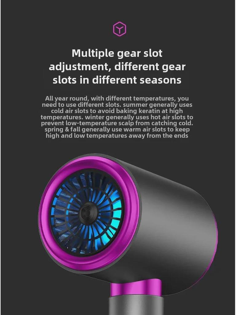 Новый фен с отрицательными ионами для дома и общежития - Celebrity Style