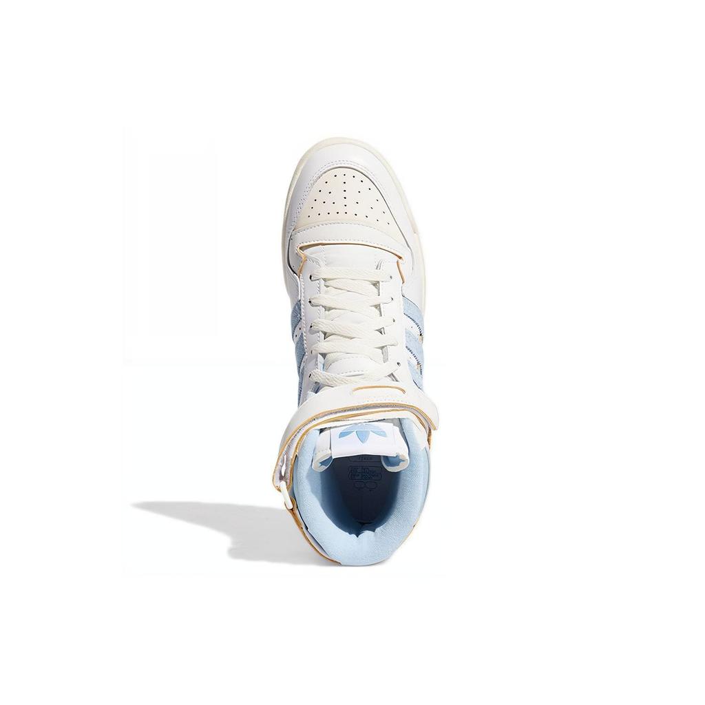 adidas Мужские кроссовки Forum 84 High UNC Белые Обувь-Белый Молочно-белый GW5924