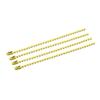 20pcs Ball Bead Chains 2.4mm Dolls Label Hand Tag Connector Links Chain DIY Jewelry Making Supplies Findings