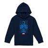 Black Panther Childrens/Kids Stripe Hoodie