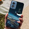 Чехол для Motorola Moto G Play 2024, мягкая задняя крышка из ТПУ-силикона для телефона Moto G Play Gen 3, защитный модный чехол, черный