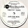12-дюймовая пластинка PRETTY TONY Jam The Box MSI109PROMO Music Specialis 1984 US Dance Electronica Б/у