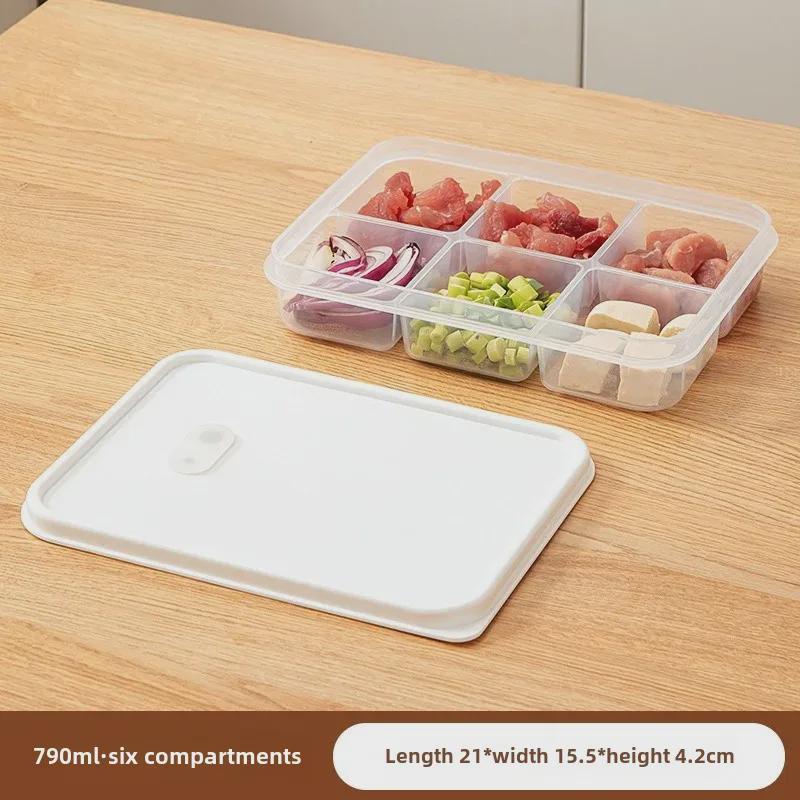 Японский импортный пищевой морозильный контейнер для еженедельного приготовления еды