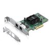 10Gtek Gigabit LAN Intel I350AM2 Оригинальная плата Ethernet PCI Express Сетевая Двойной RJ45 PCIE Intel для ПК Сервера 10/100/1000 Мбит/с Карта, (чип) Смонтированный,