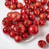 48 шт. Модный пластиковый набор рождественских шаров 5 см 8 см Разноцветные шары для рождественской елки Подвесные рождественские украшения Шары Витрина