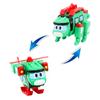 Новейшие игрушки-динозавры Min Gogo Dino ABS Deformation Car/Airplane Action Figures REX/PING/VIKI/TOMO Transformation Dinosaur Toys для детей в подарок