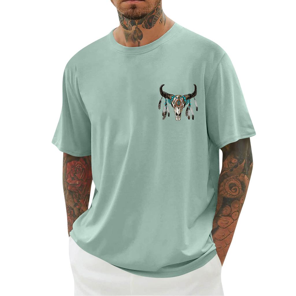 Мужская футболка, свободный повседневный топ с короткими рукавами, мужской топ с короткими рукавами