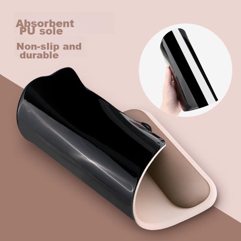 Rantopad (Rantopad) TOTO Cat Ear Silicone Wrist Rest Mouse Pad, Large Size - Milk Tea
