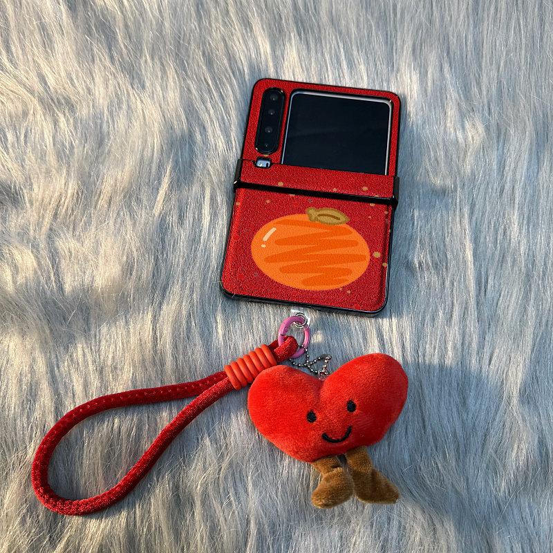 Кольцо-веревка Yuekeng Big Orange Dali Girl Подходит для Huawei pocket/s складной экран PuraX чехол для мобильного телефона Xiaomi mixflip Samsung zflip//Honor