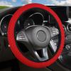 Car Steering Wheel Cover Skidproof Durable Fabric Soft Steering Universal Wheel Sleeve Covers Auto Interior Car Accessories