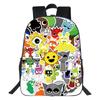 Backpack, Multi-color Backpack Cute Game Backpack, Game Fans Birthday Graduation Gift
