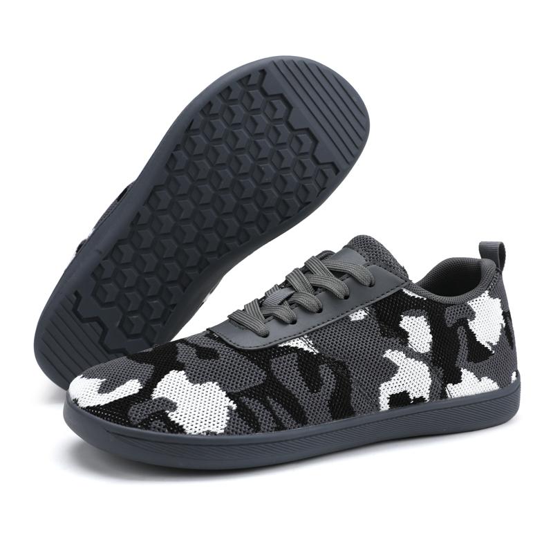 Модные широкие босые кроссовки для мужчин, мужская обувь в стиле минимализма с широким носком, повседневная обувь для ходьбы, бег, упражнения, спорт, теннис