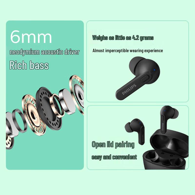 Беспроводные спортивные наушники Philips TAT2206