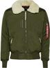 Зимняя куртка Alpha Industries Injector III Man (143104) темно-зеленая