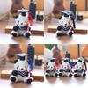 Panda Graduation Plush Pendant Bag Hanging Decoration Keychain Dolls Animal