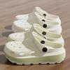 Platform Women Clogs Shoes Summer Beach Thick Bottom Sandals Fashion Comfortable Clogs Indoor Outdoor Men Hole Shoes