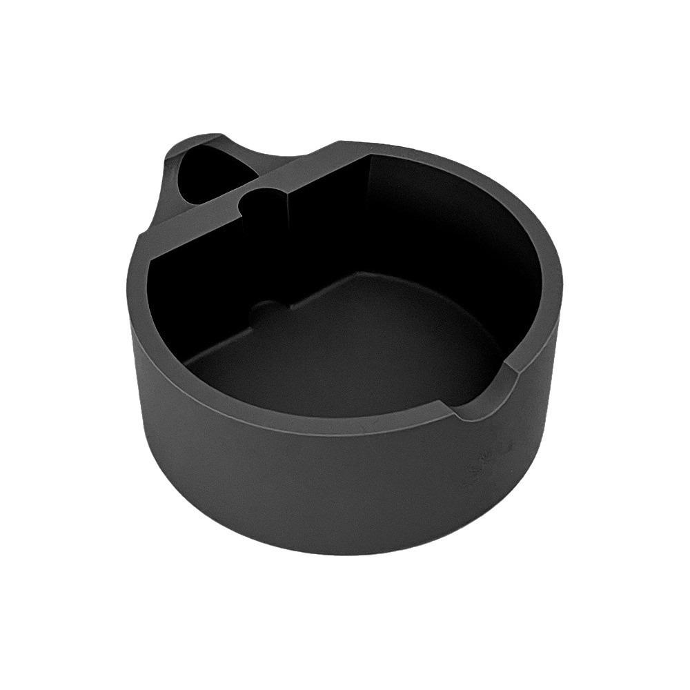 Non-Slip Knock Coffee Slag Box 1L Capacity Coffee Grounds Container Espresso Dump Bin  Espresso Bar