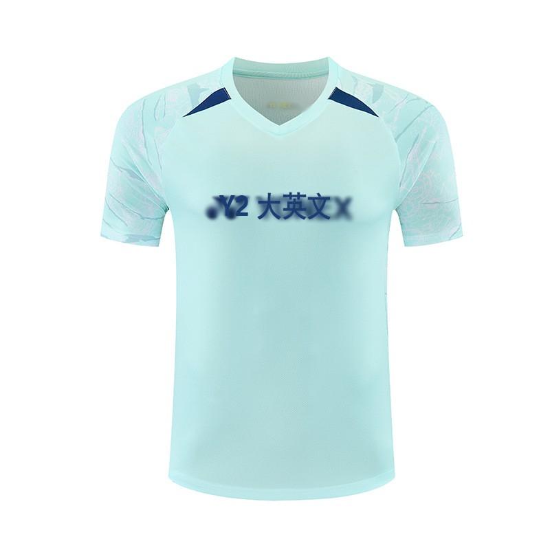 Unisex Badminton Shirt Short Sleeve Breathable Sport T-Shirt Men Women Kids Training Competition