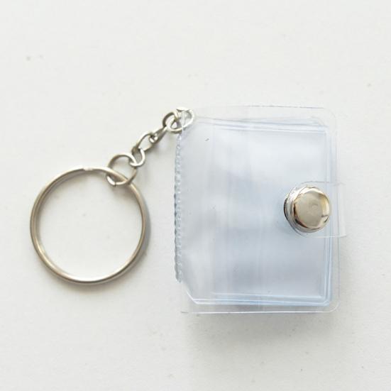 Мини-фотоальбом с перекидной страницей, блестками, прозрачным кольцом-защелкой, 16 карманов, держатель для карточек, подарок на память